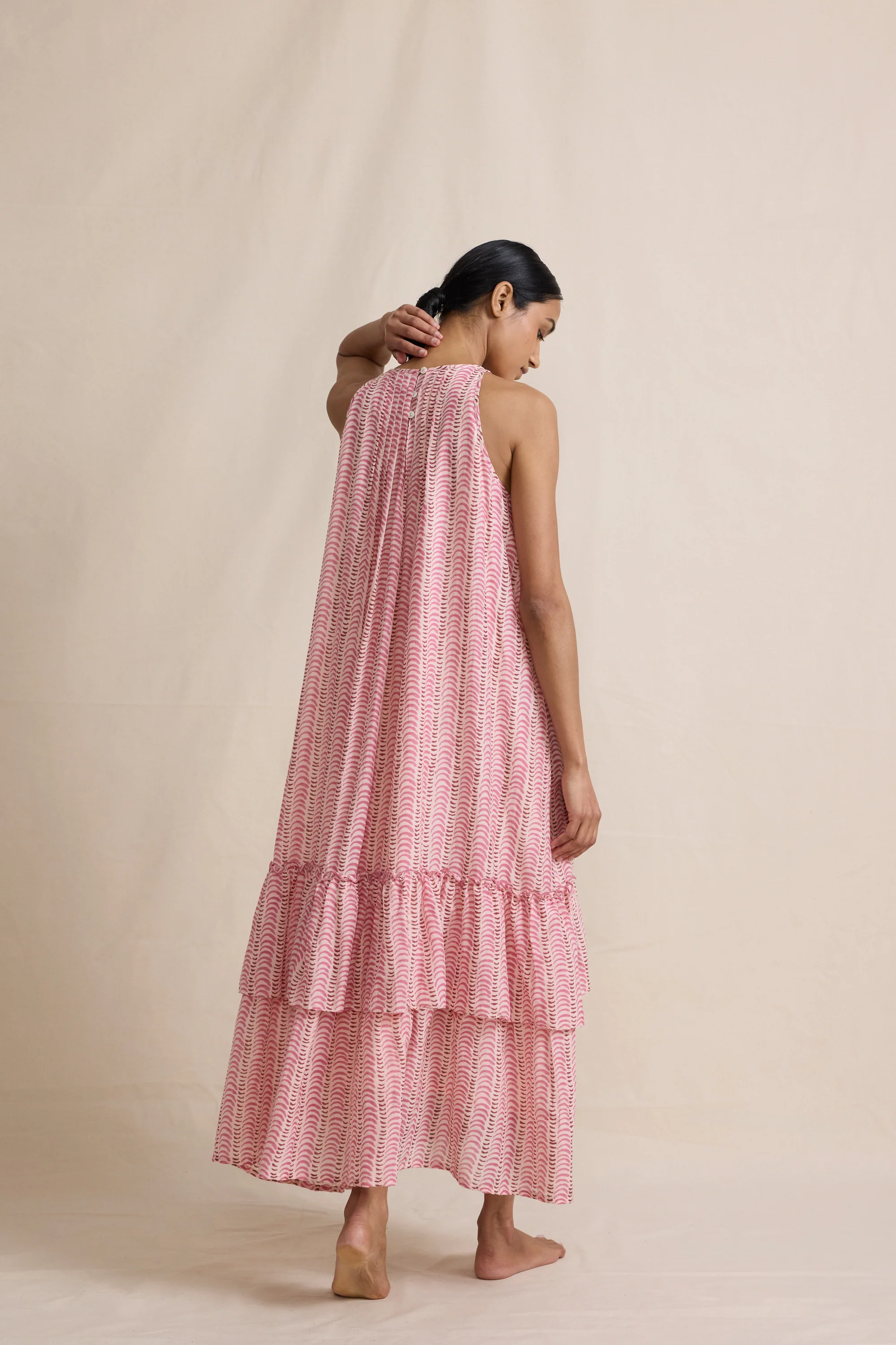 Bombshell Dress in Pink Abalone - Image 4