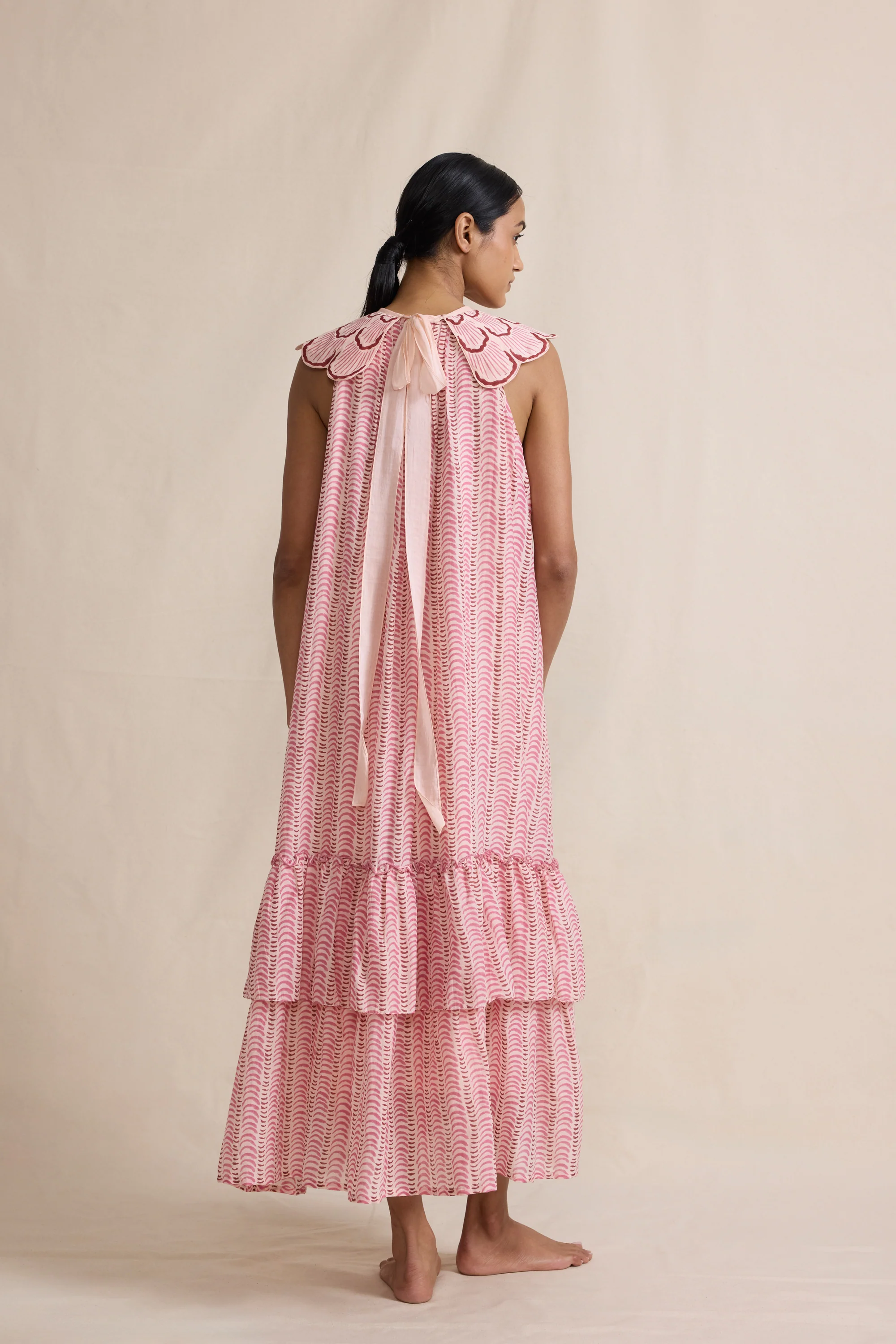 Bombshell Dress in Pink Abalone - Image 5