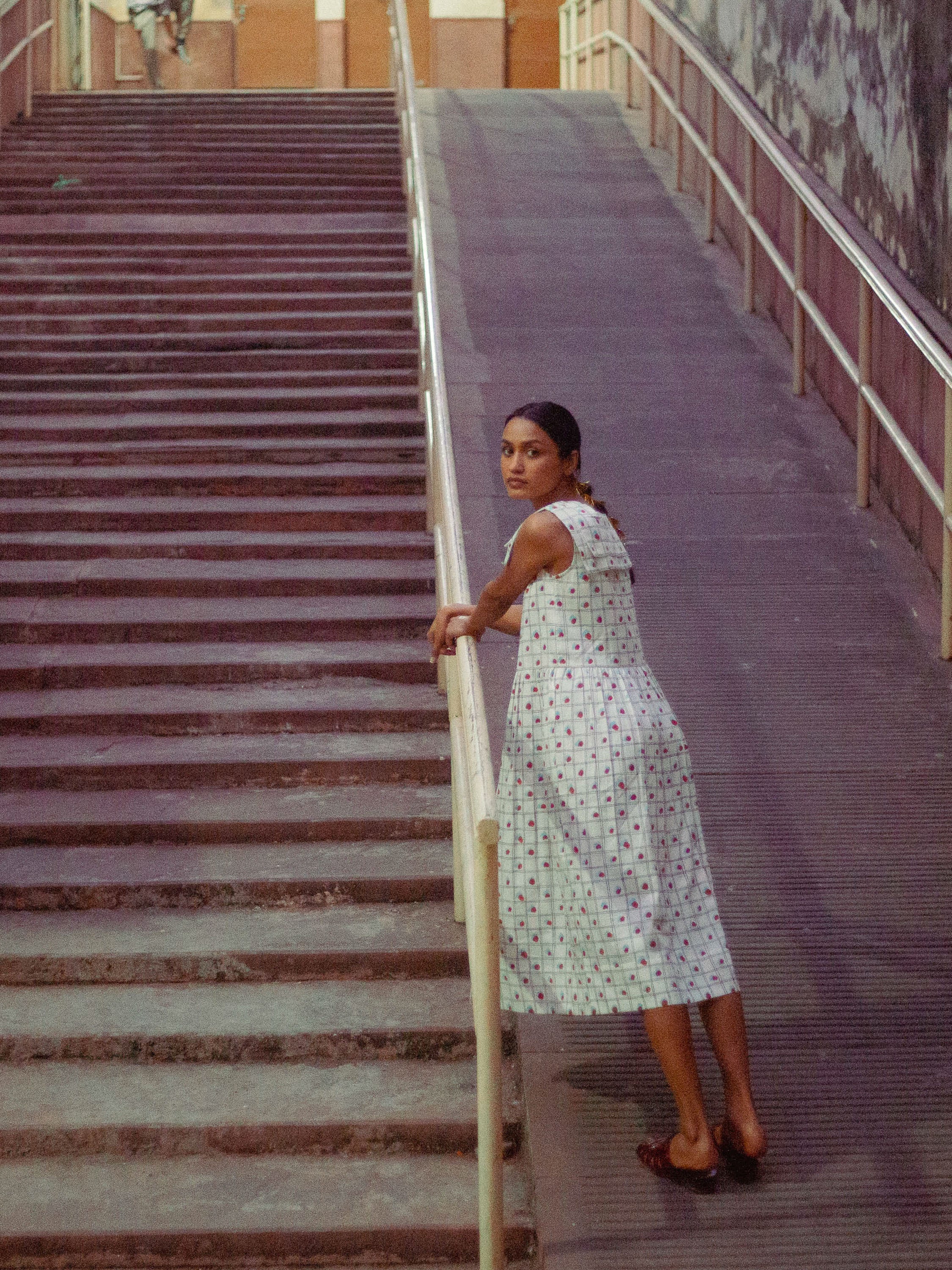 Checks & Daubs Sailor Dress - Image 3
