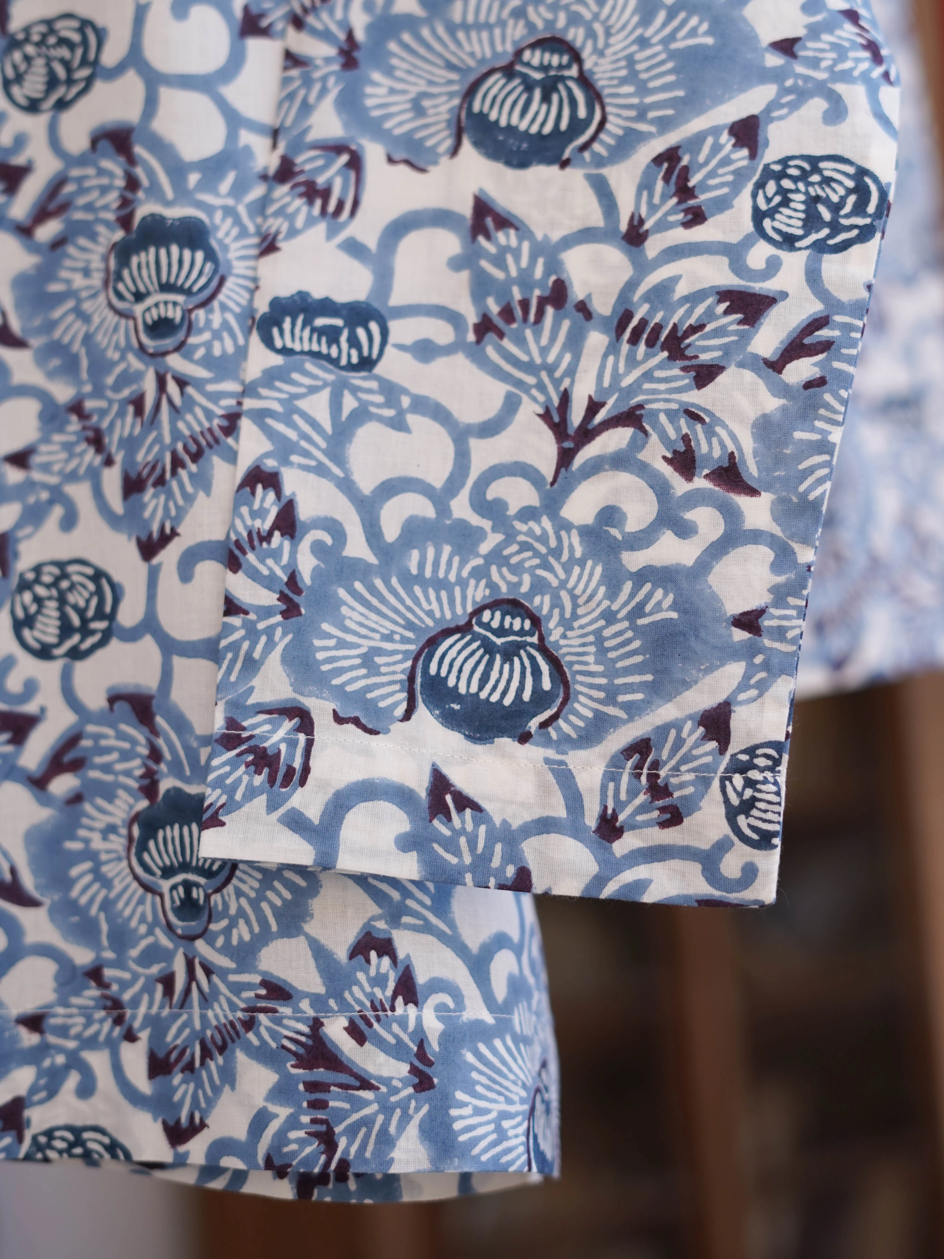 Classic Pyjamas in Blue Kimono - Image 4