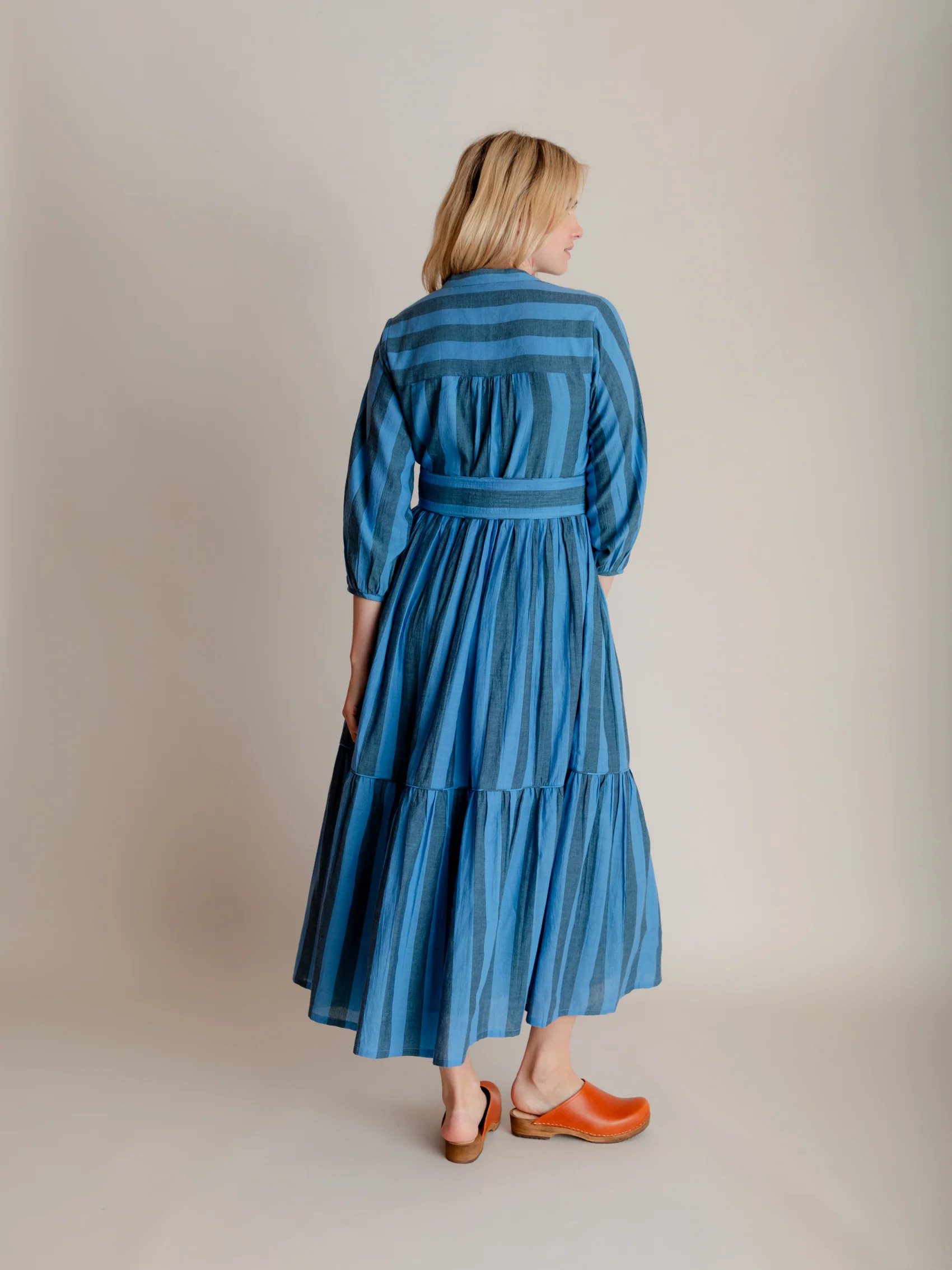 Colette Dress in Twilight Stripe - Image 3