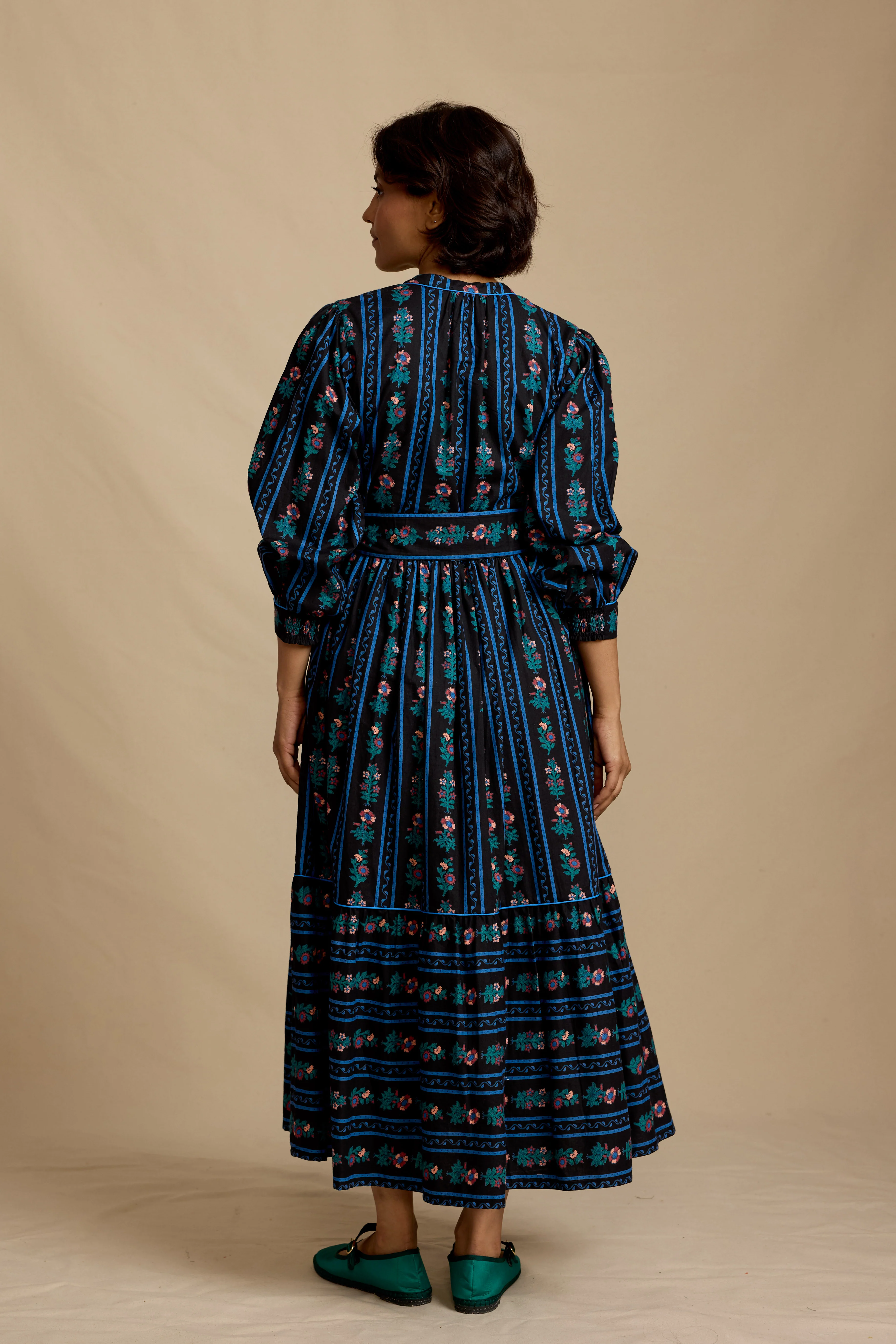 Como Dress in Winter Sunflower - Image 2
