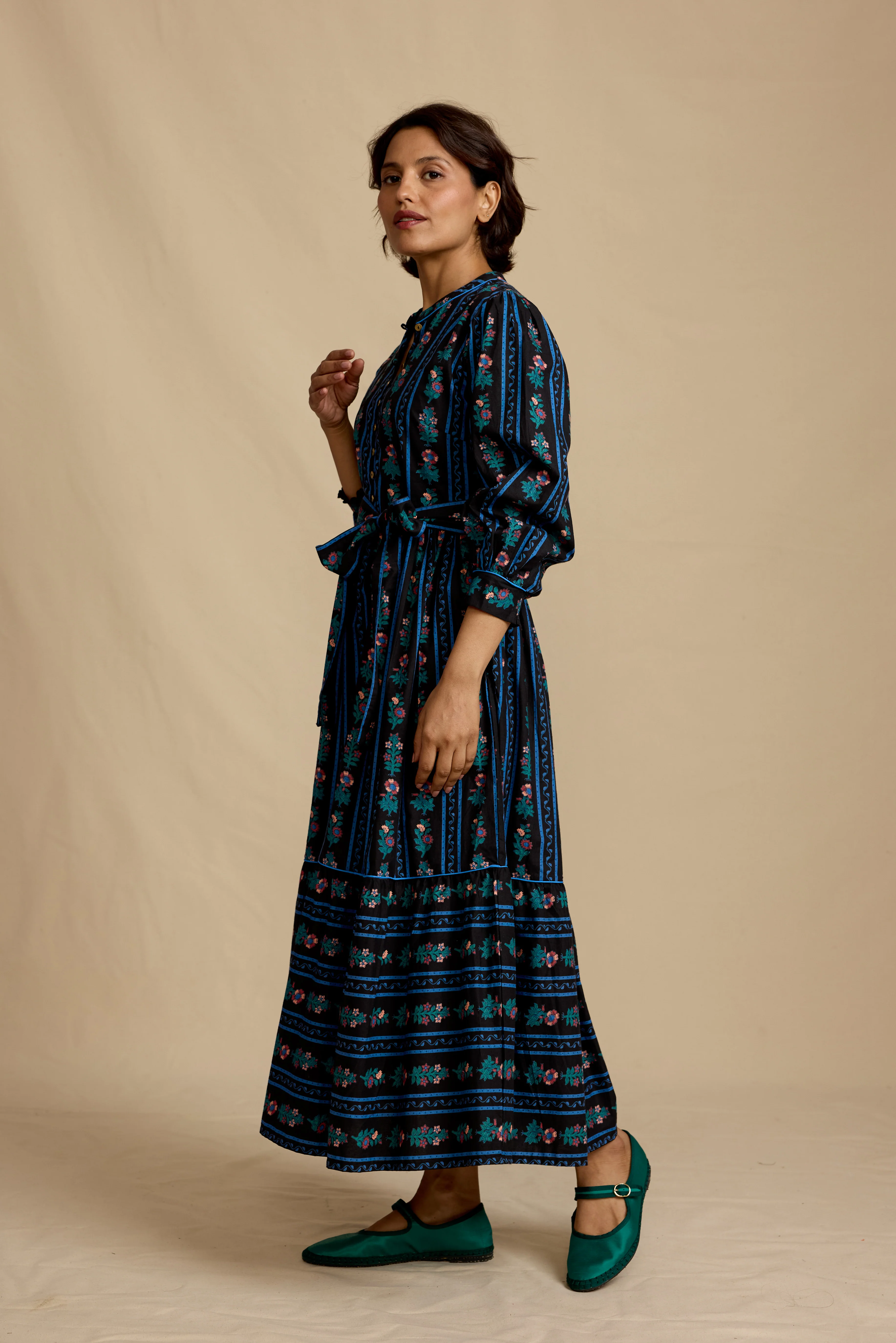 Como Dress in Winter Sunflower - Image 4