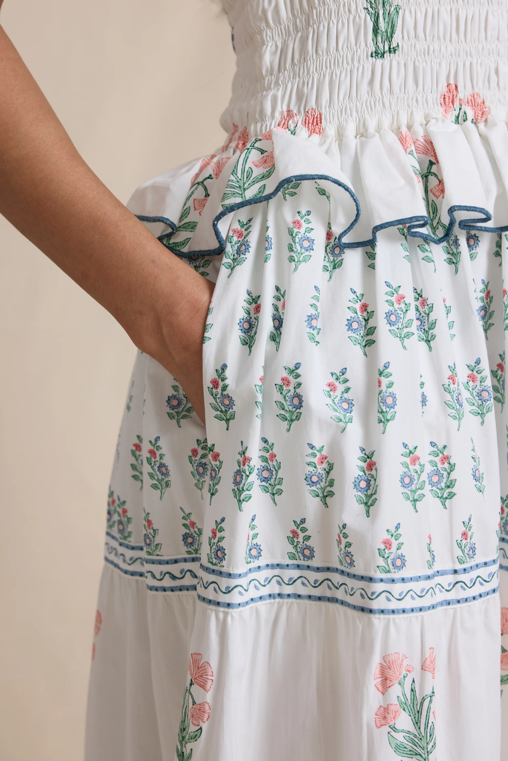 Fiesta Dress in Spring Sunflower - Image 4