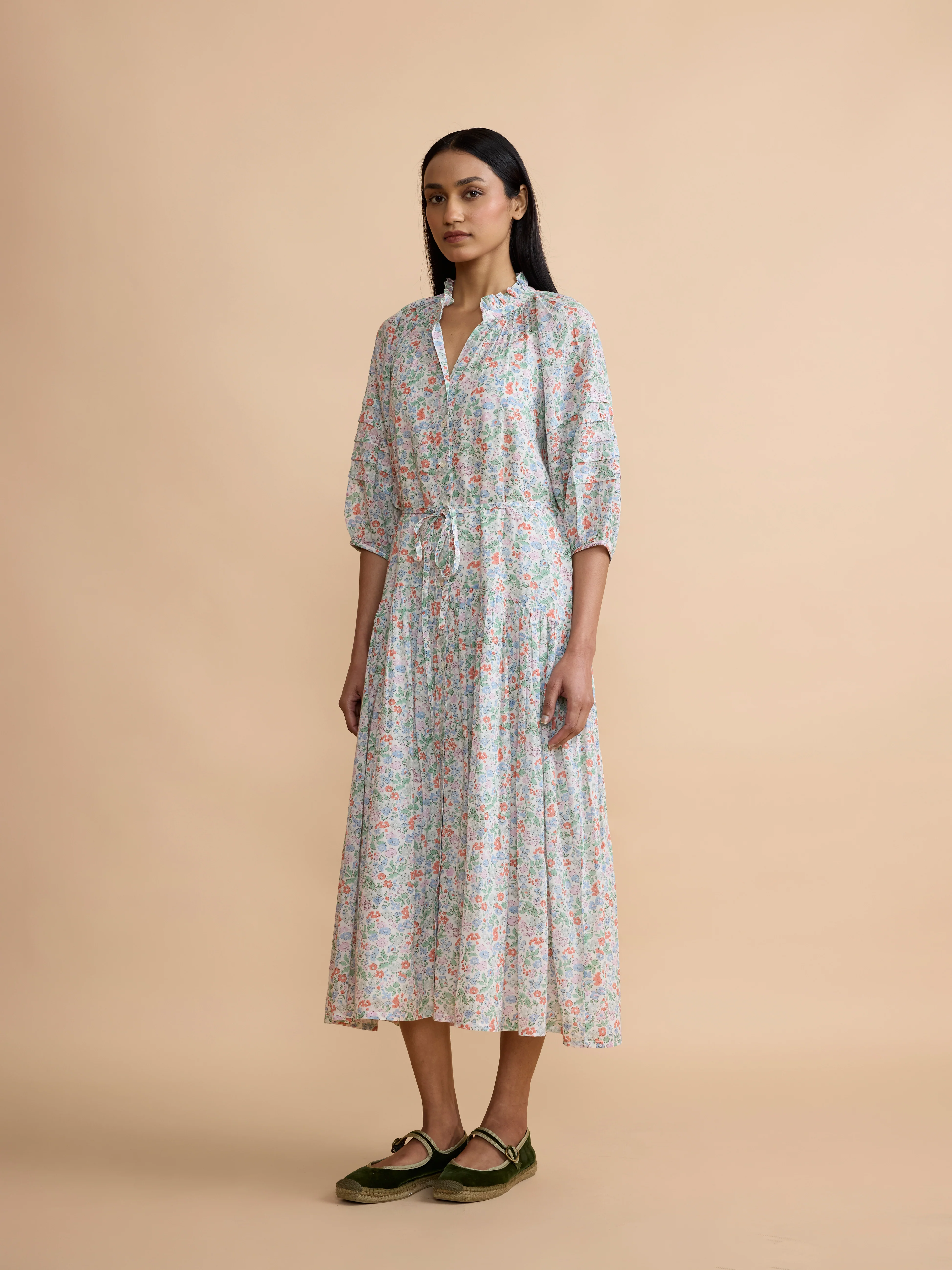 Hudson Dress in Vintage Fleures - Image 3