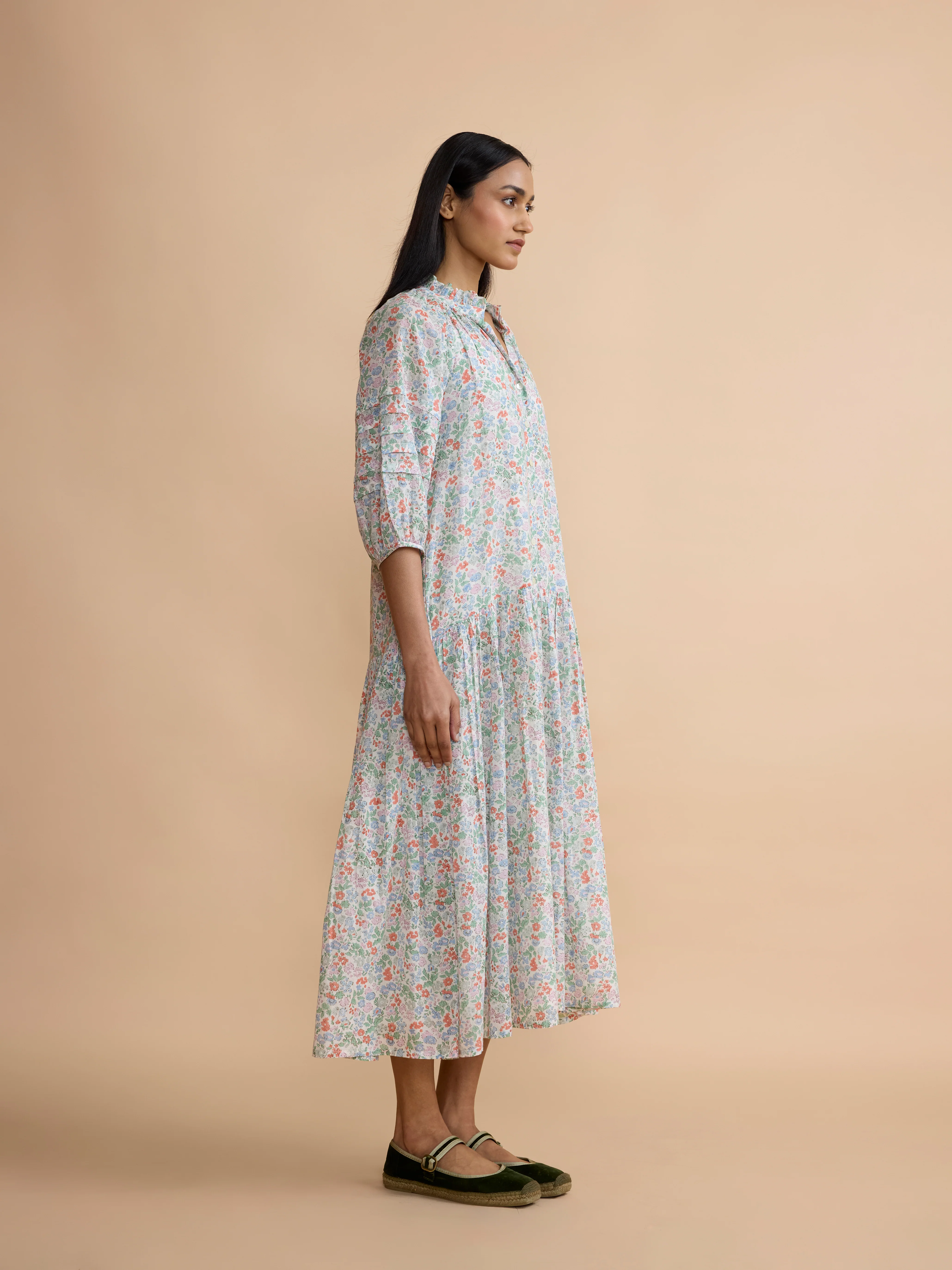 Hudson Dress in Vintage Fleures - Image 7