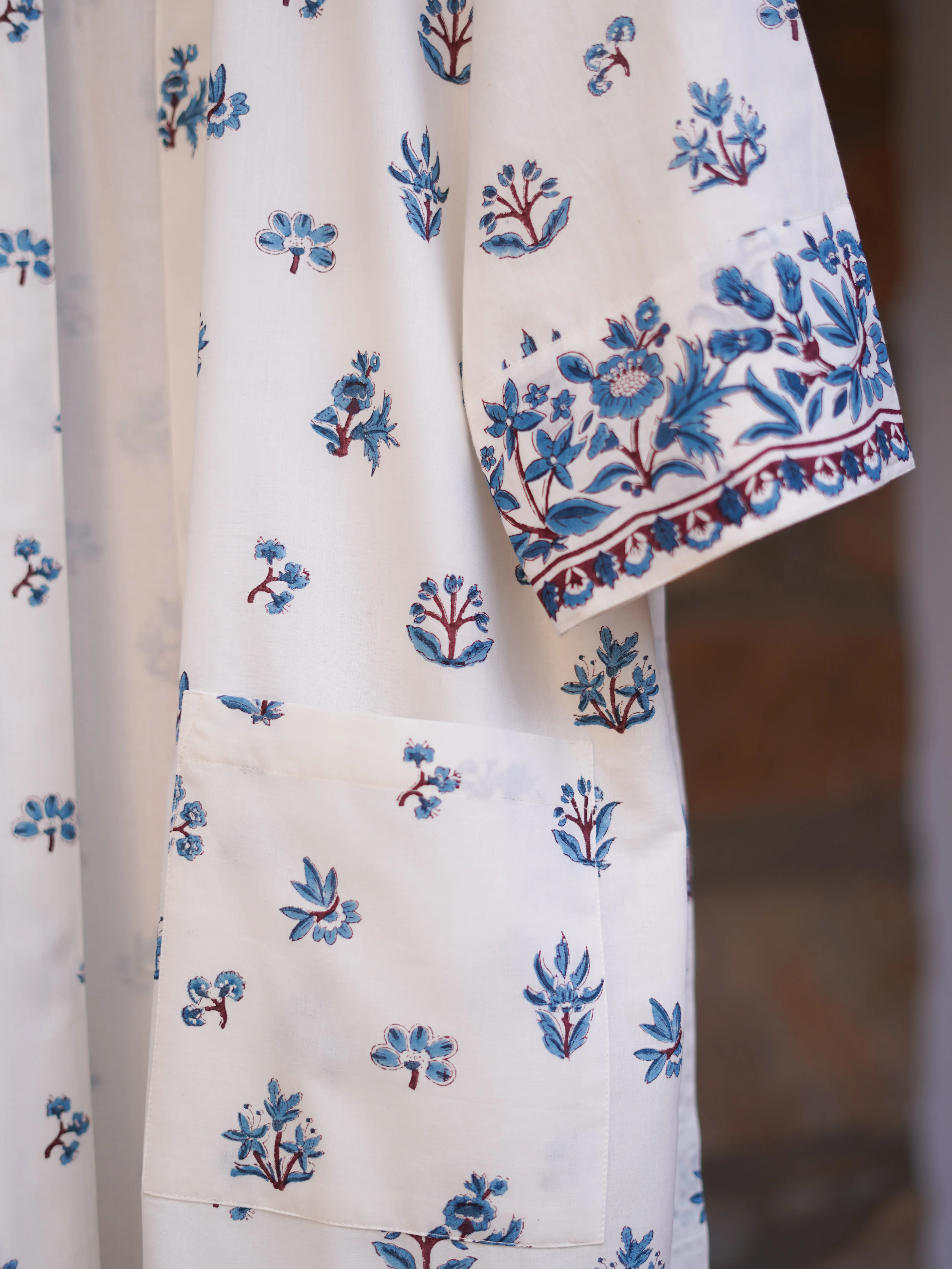 Kimono in Paris Flowers - Image 3