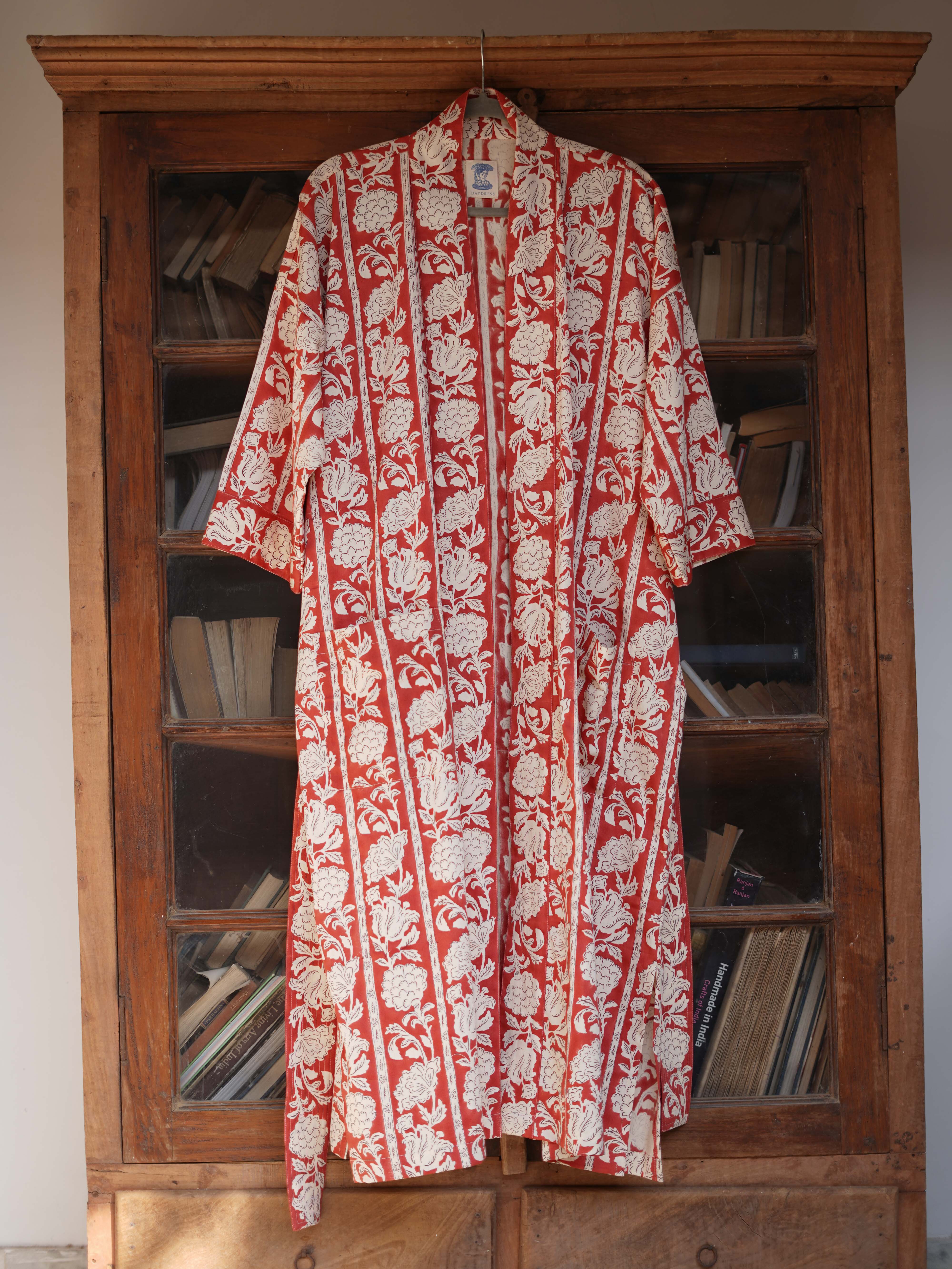 Kimono in Red Boulevard Stripe - Image 3