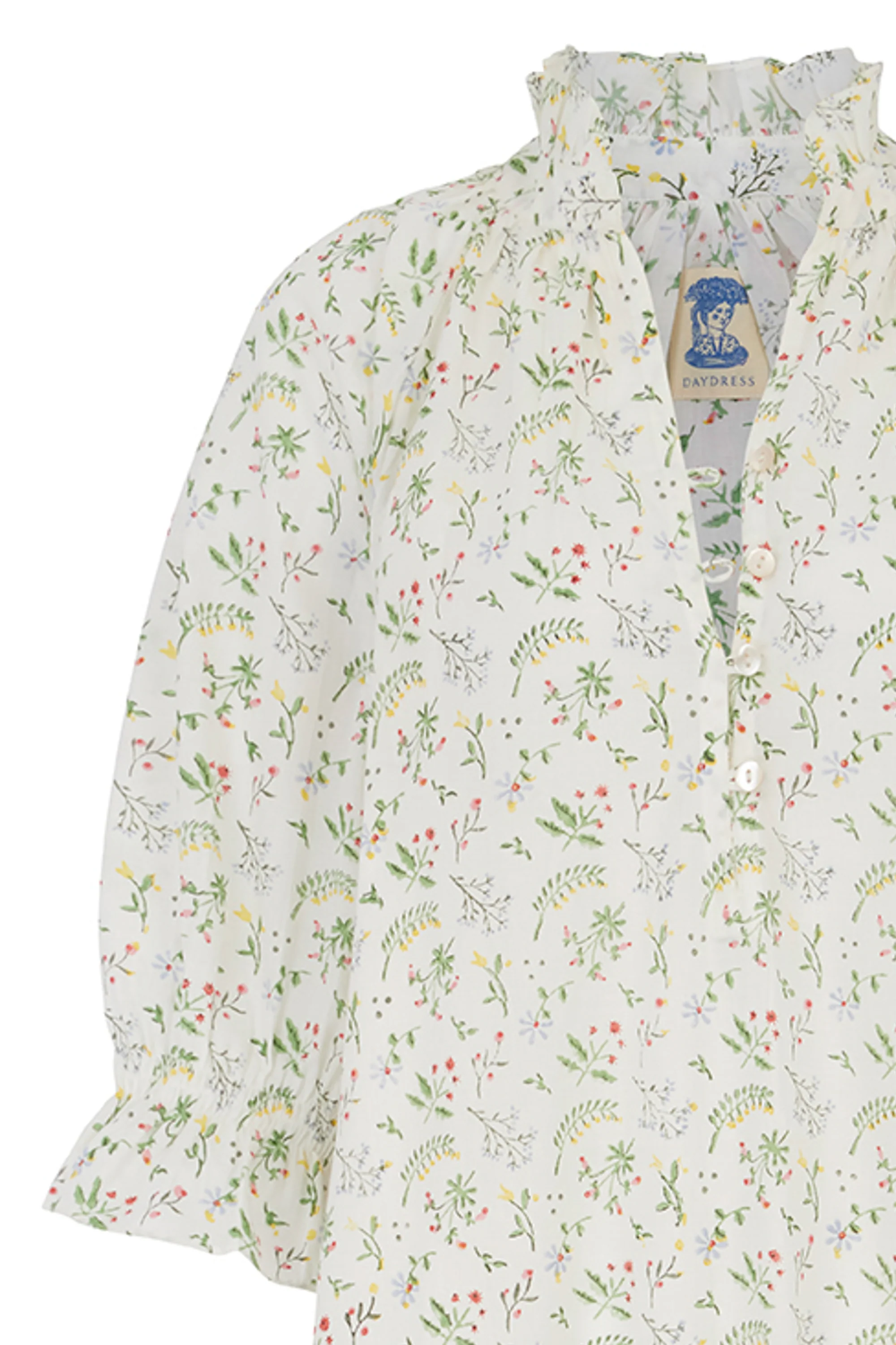 Long-Sleeved Nightie in Meadow Flower - Image 4