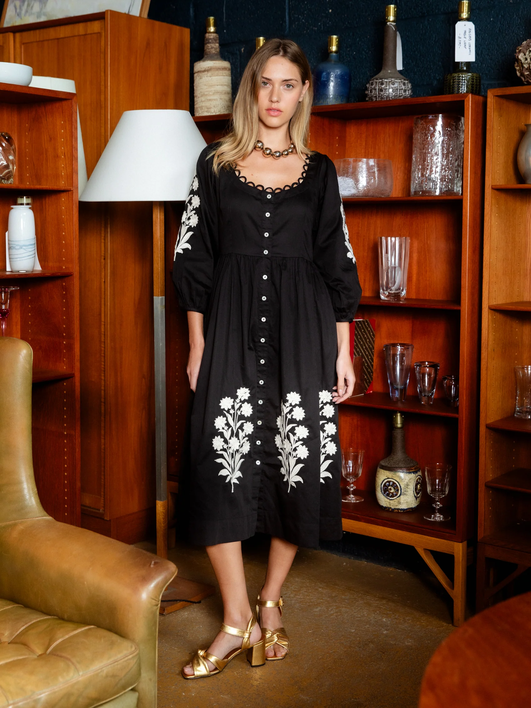 Lori Dress in Kashmir Flower - Image 6