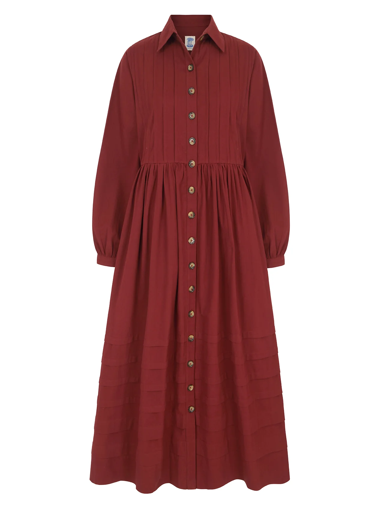 Pascale Dress in Sumac Twill - Image 7