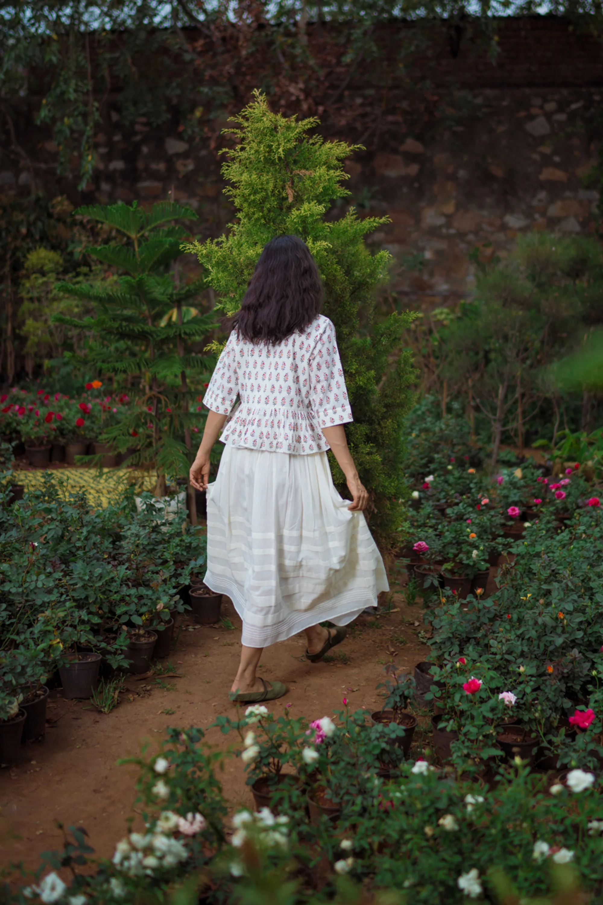 Pascale Shirt in Provence Sunflower - Image 4