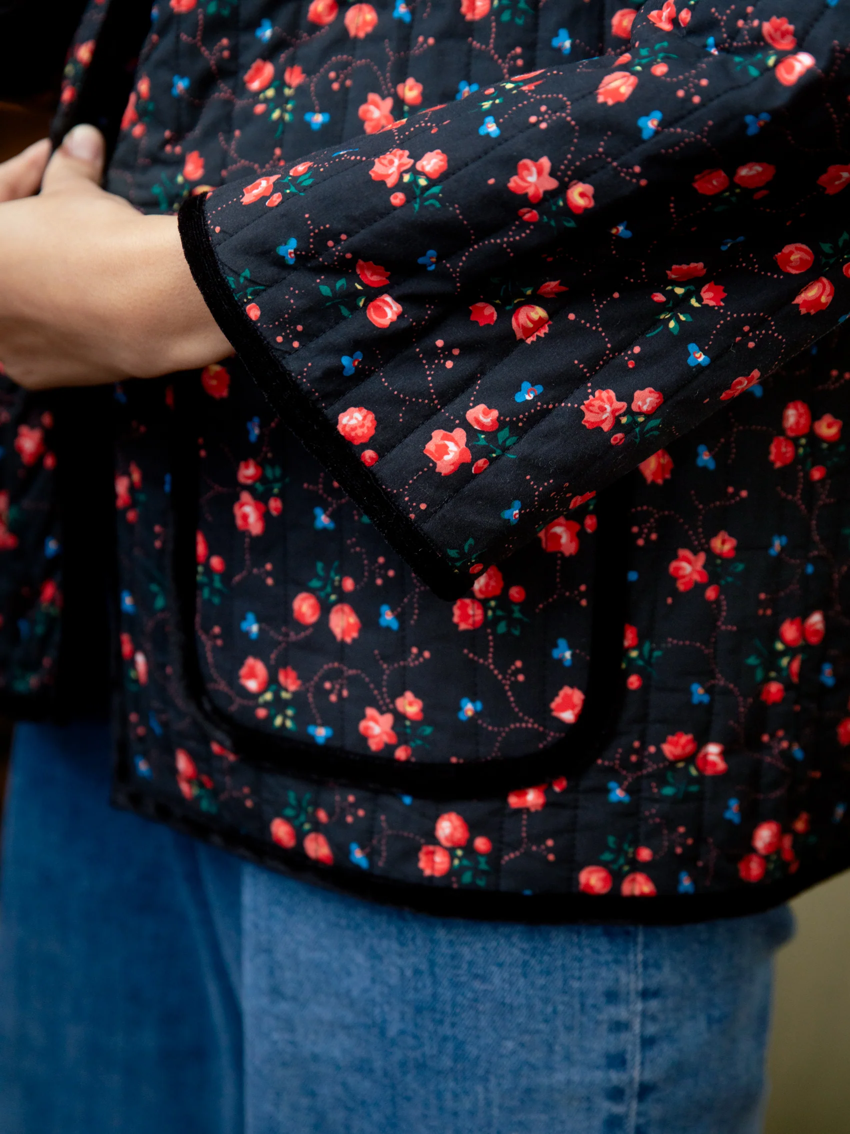 Quilted Jacket in Manon - Image 5